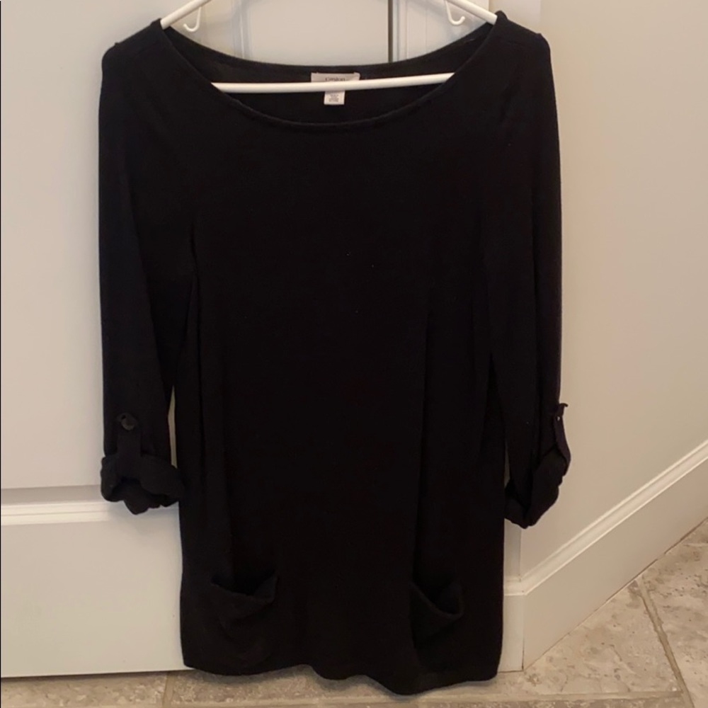 CASLON Black Top with Pockets, XS, Worn Once
